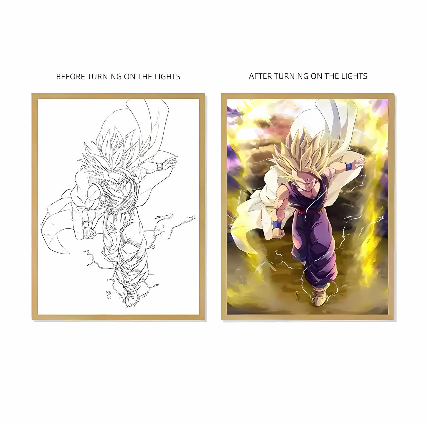 Anime Light Painting |Dragon Ball