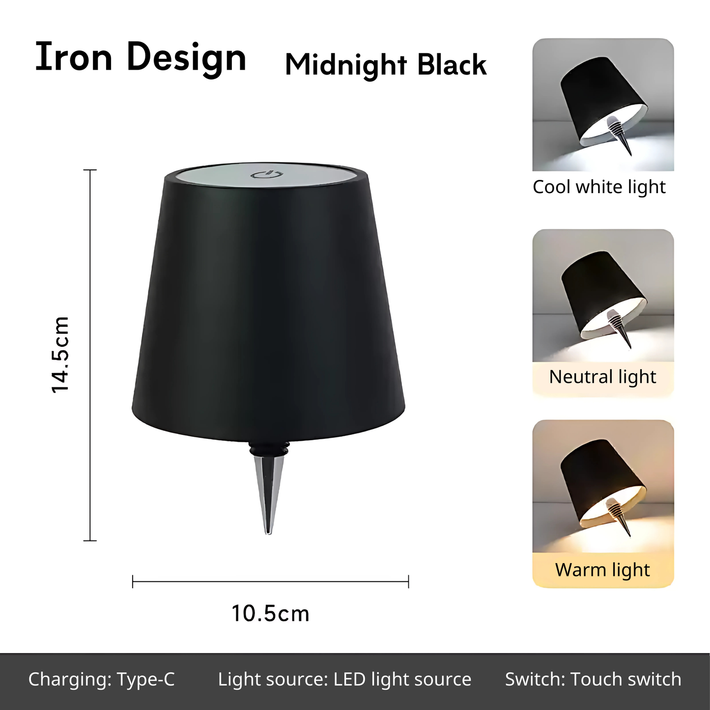 Wireless LED Bottle Lamp