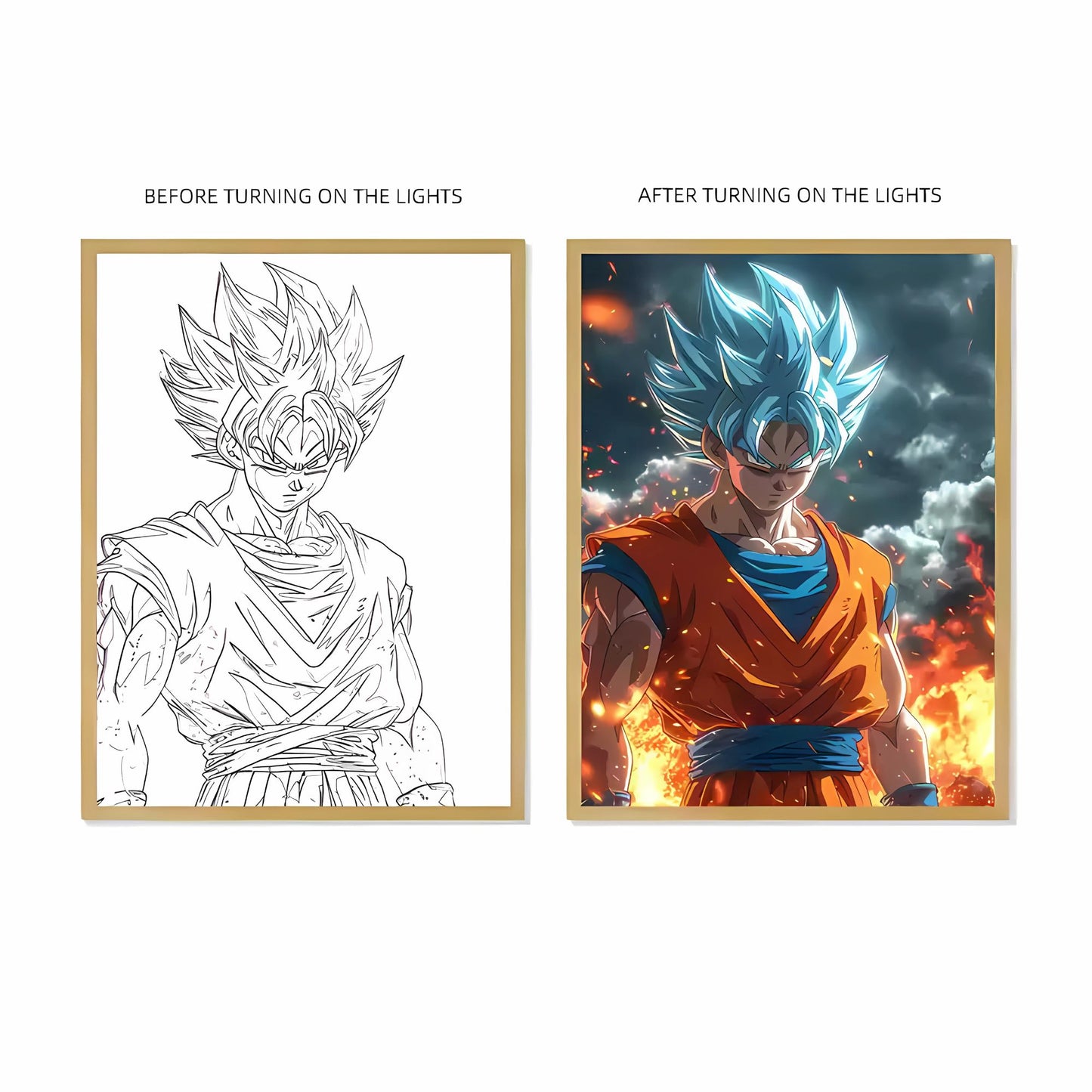 Anime Light Painting |Dragon Ball