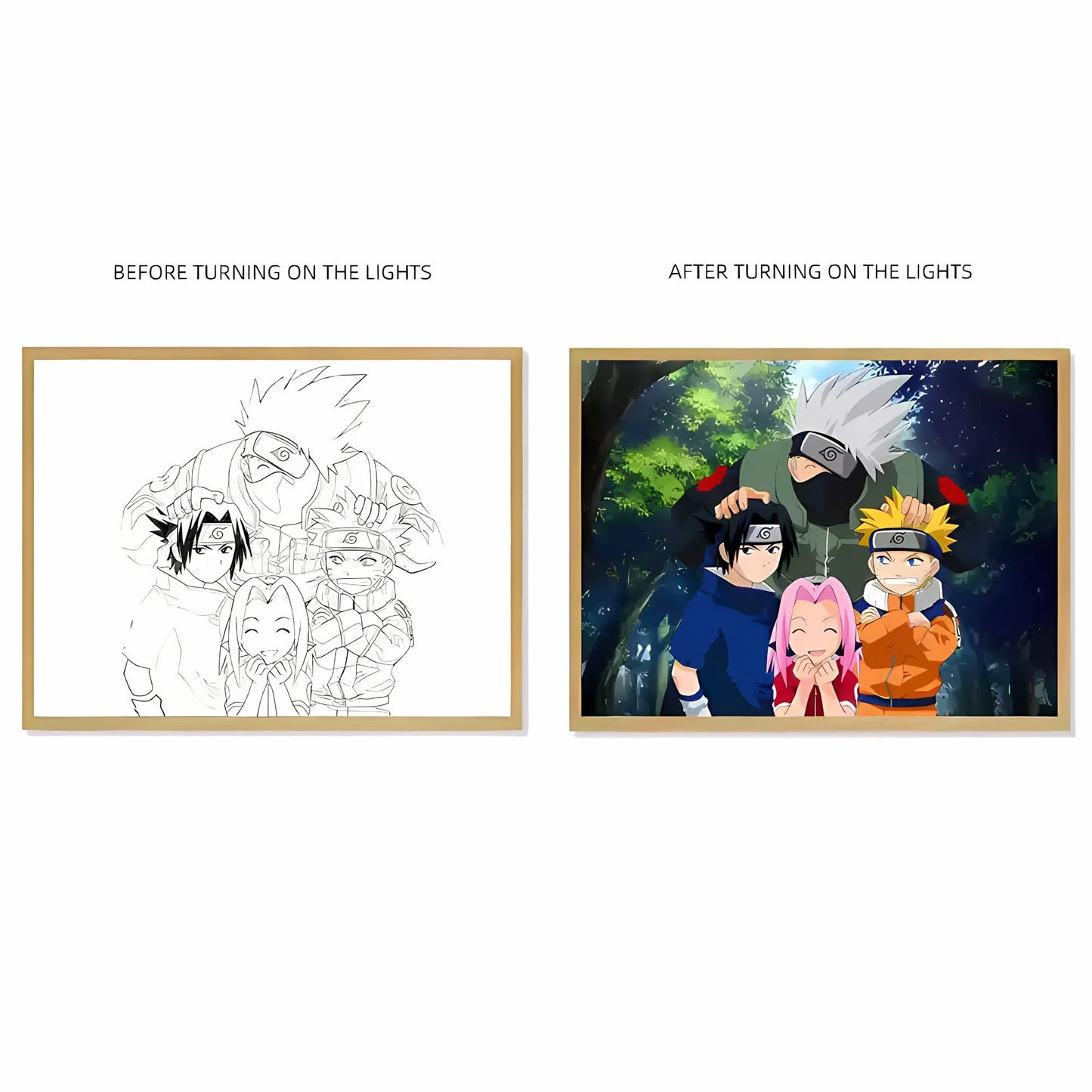 Anime Light Painting |Naruto