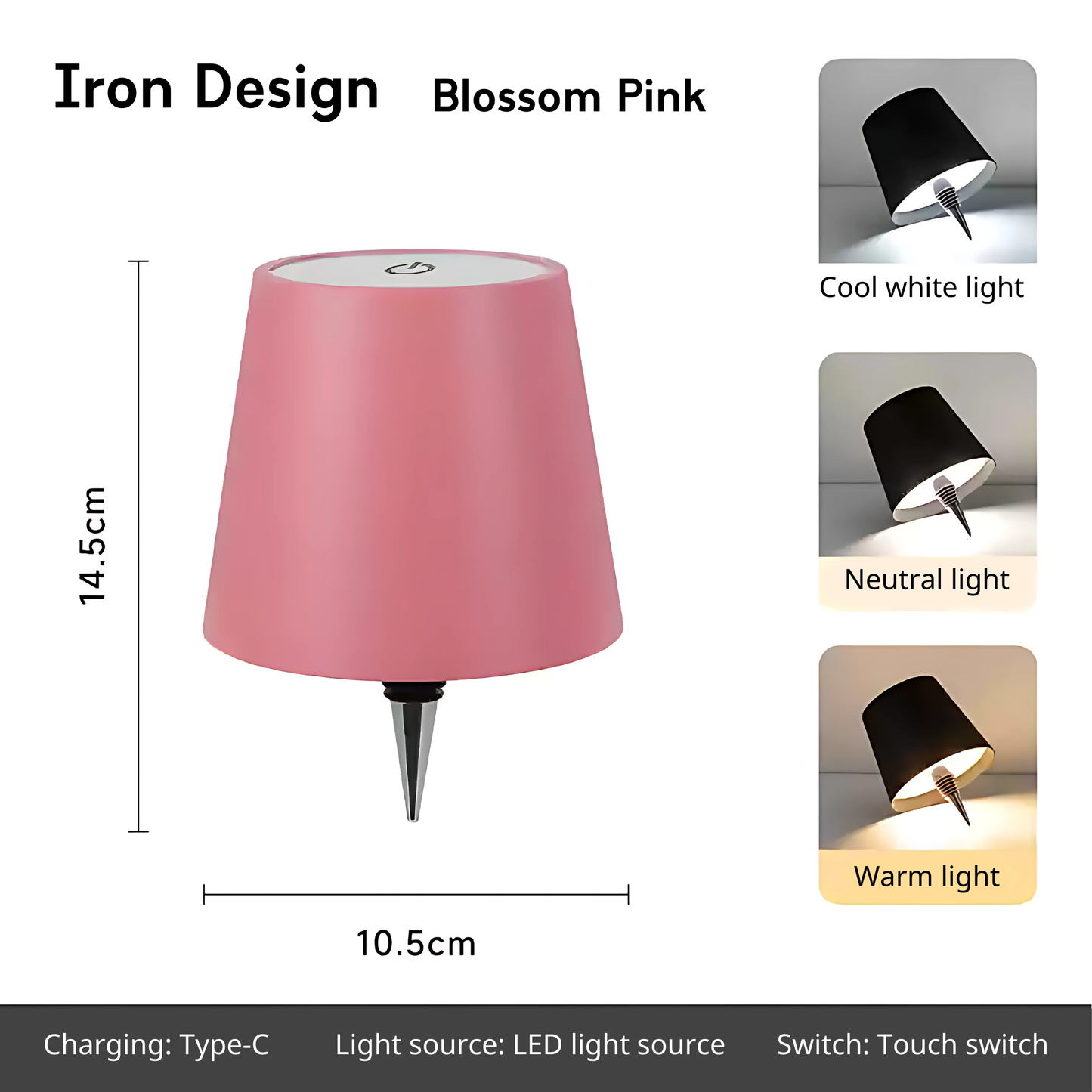 Wireless LED Bottle Lamp