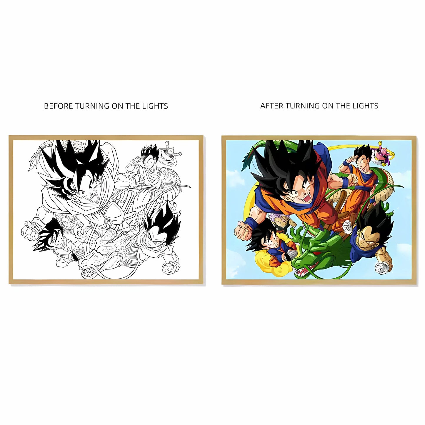 Anime Light Painting |Dragon Ball