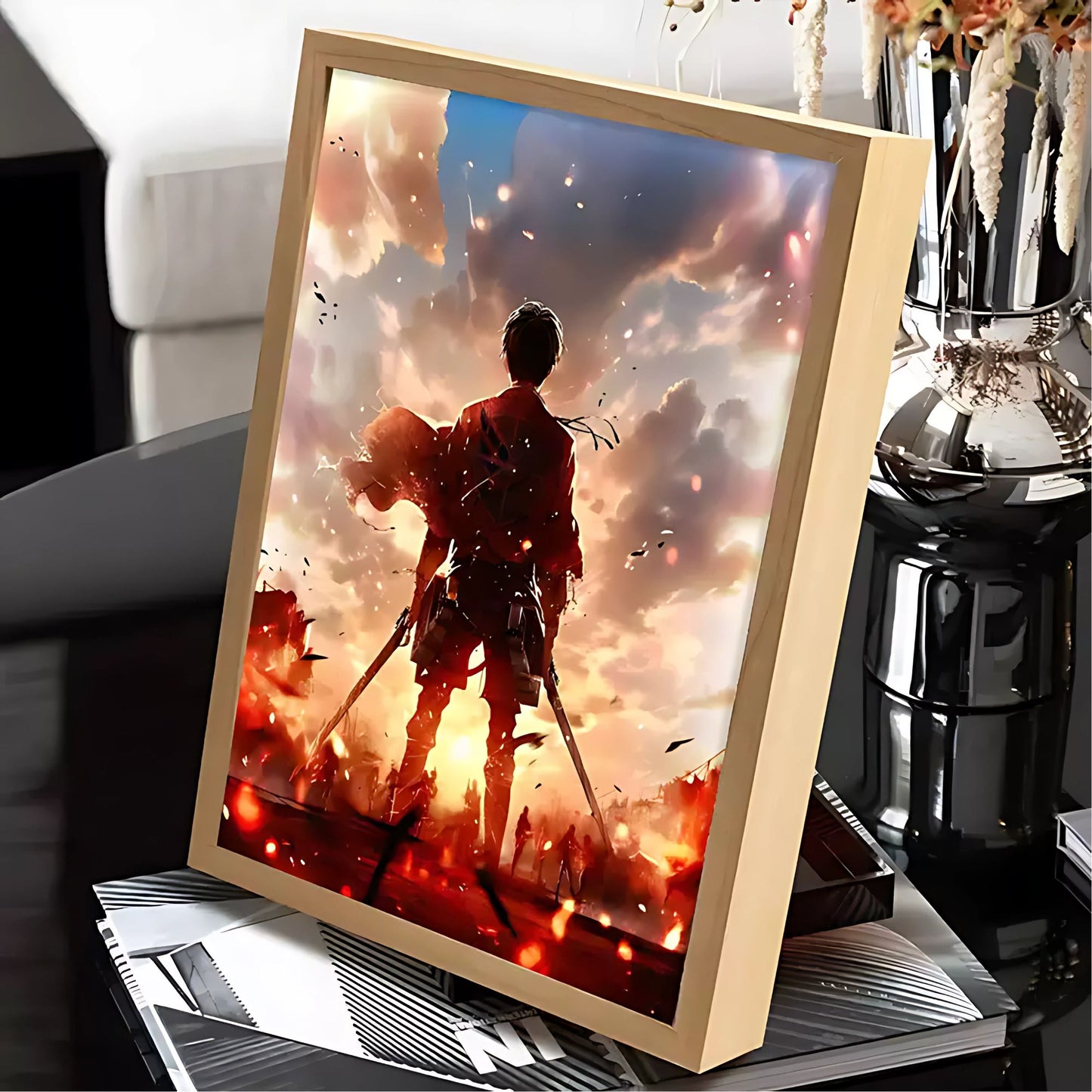 Anime Light Painting |Attack On Titan