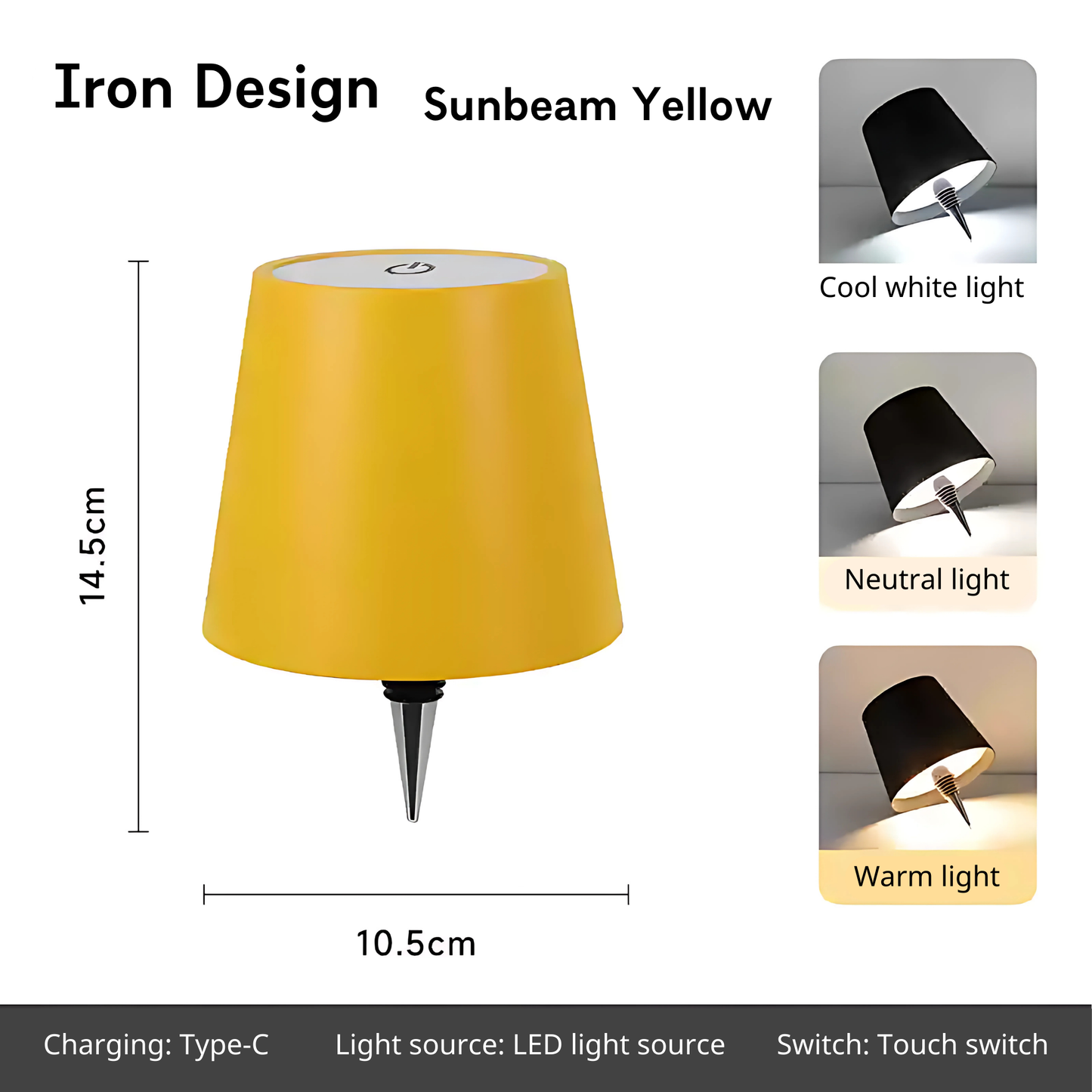 Wireless LED Bottle Lamp