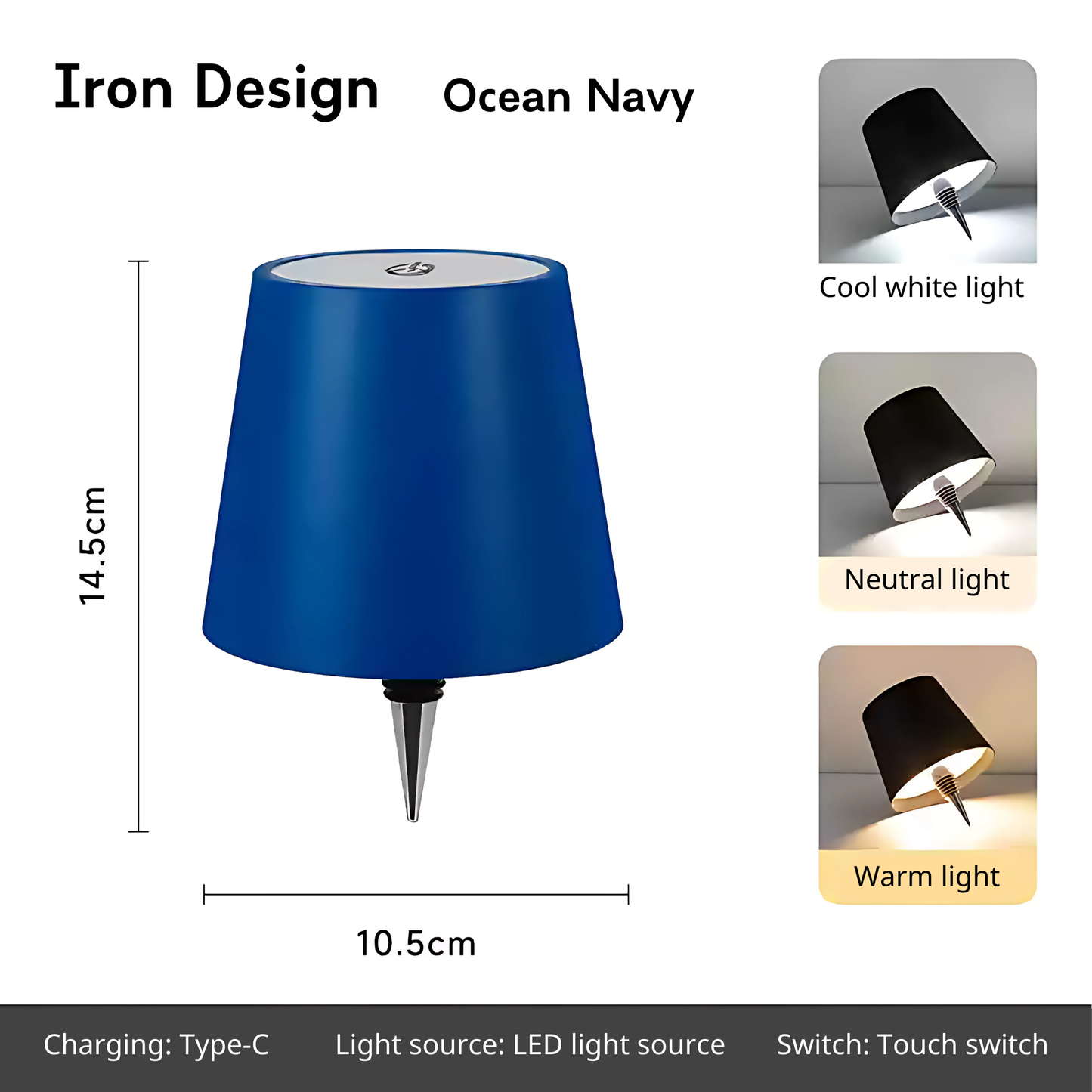 Wireless LED Bottle Lamp