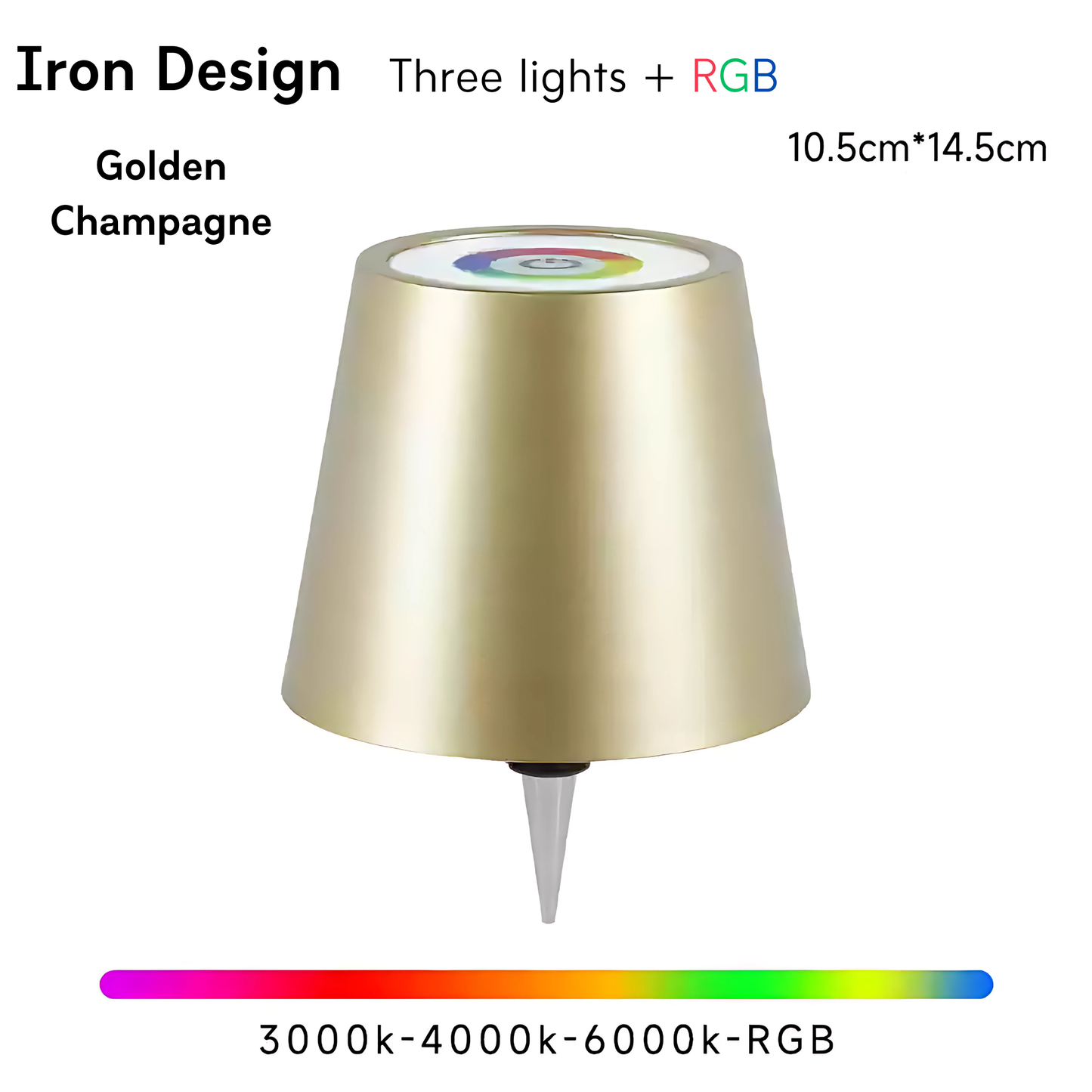 Wireless LED Bottle Lamp