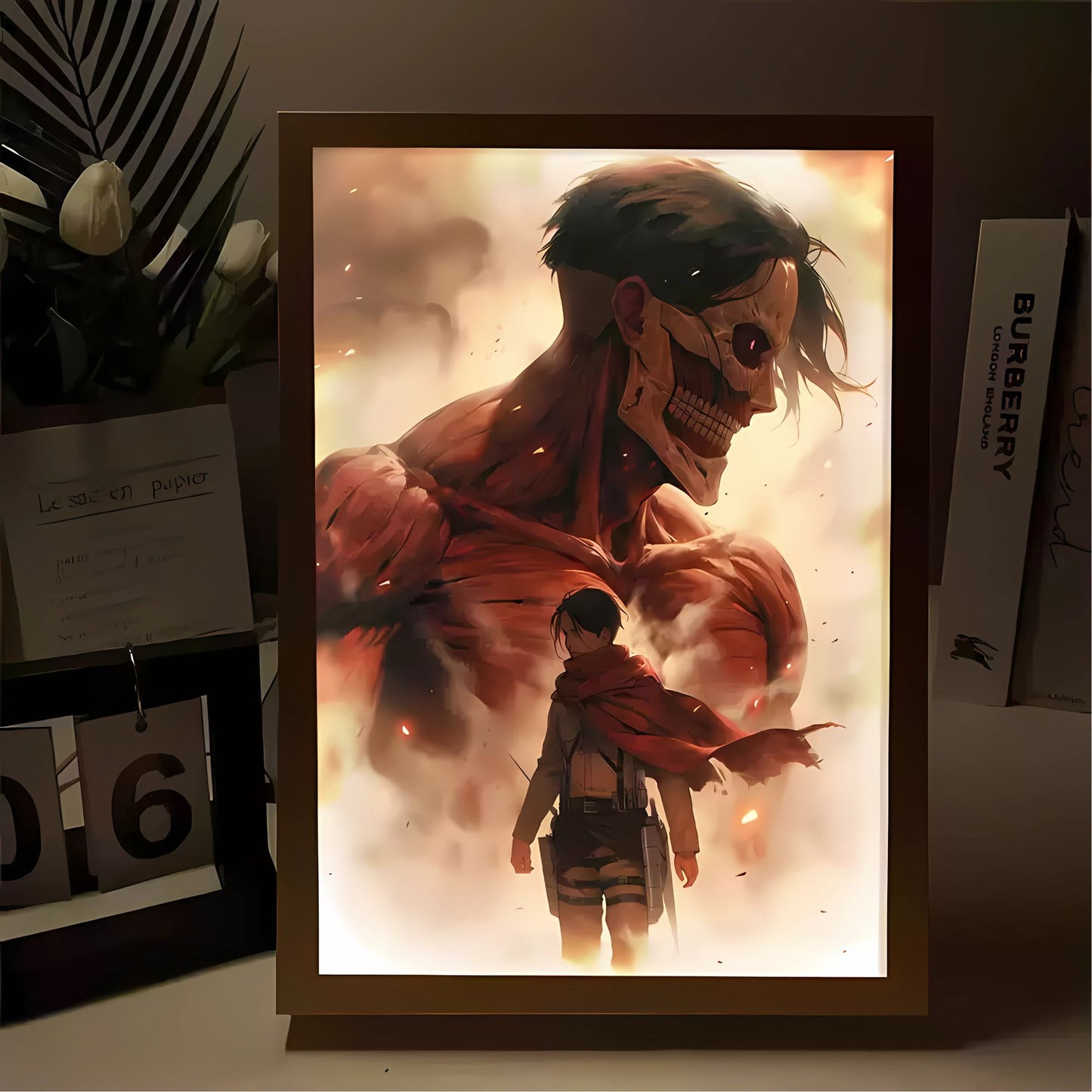 Anime Light Painting |Attack On Titan