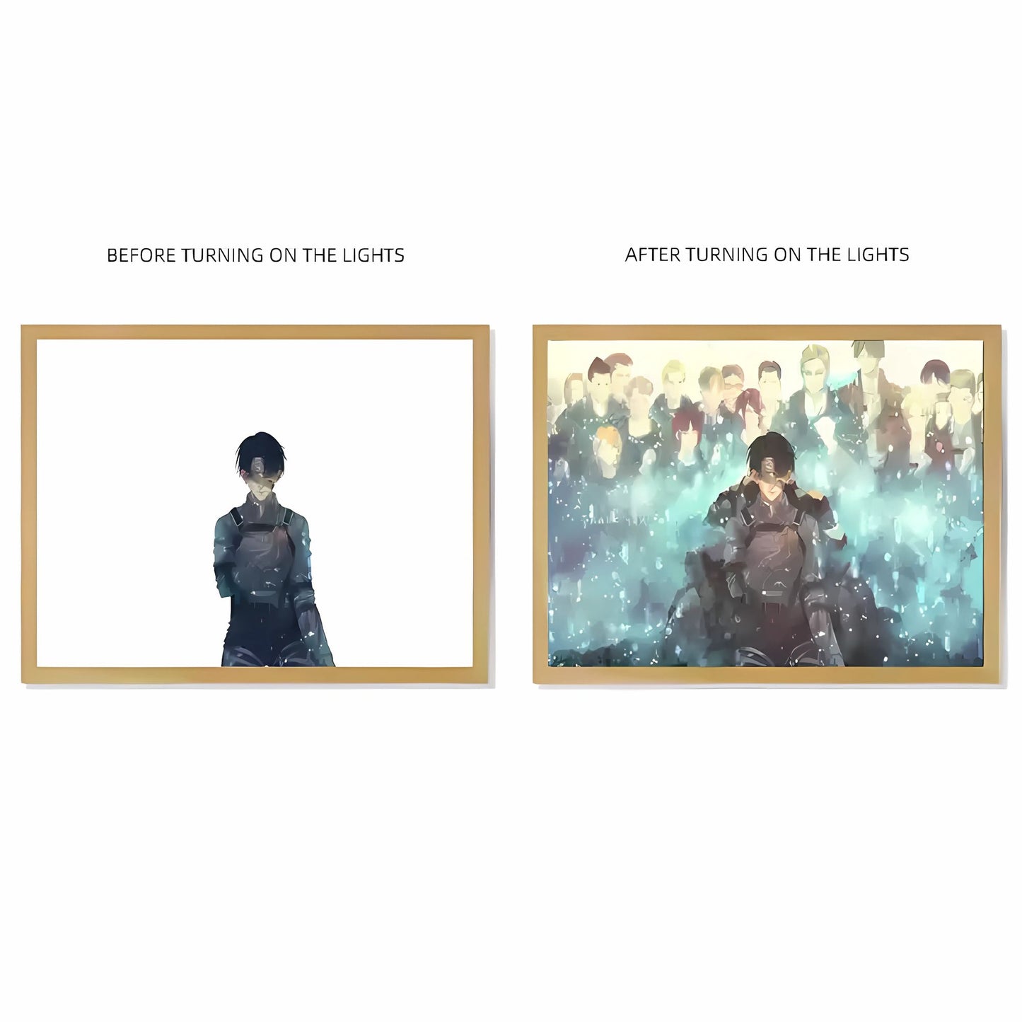 Anime Light Painting |Attack On Titan