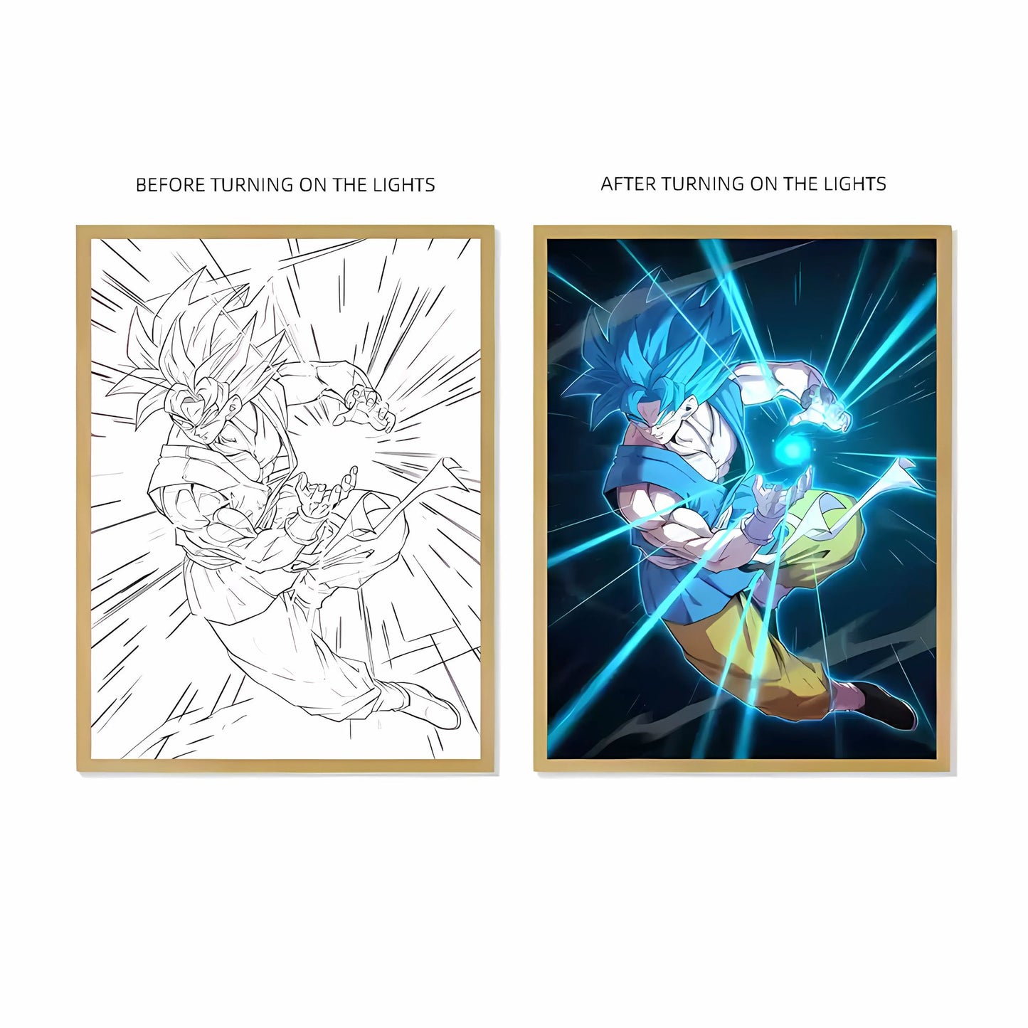 Anime Light Painting |Dragon Ball