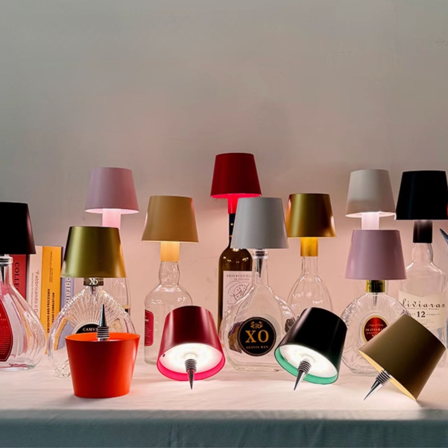 Wireless LED Bottle Lamp