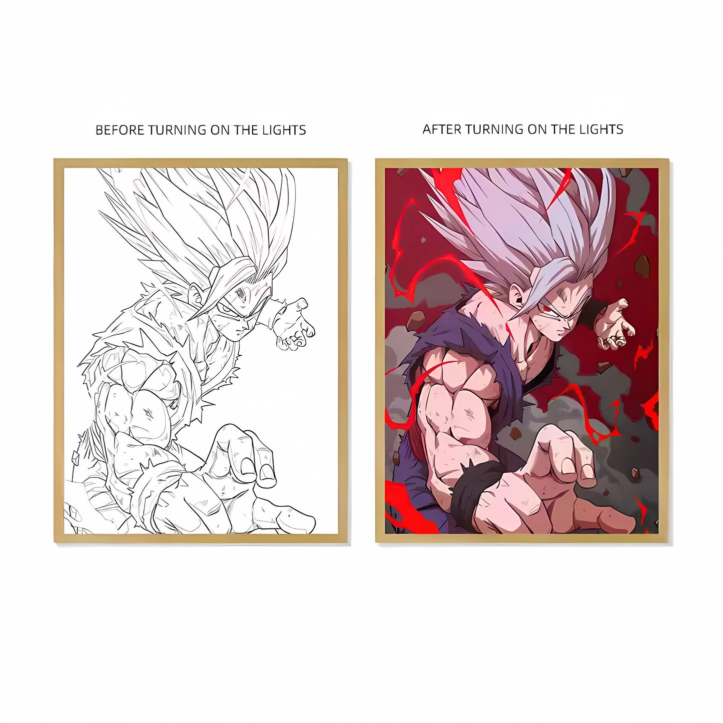 Anime Light Painting |Dragon Ball