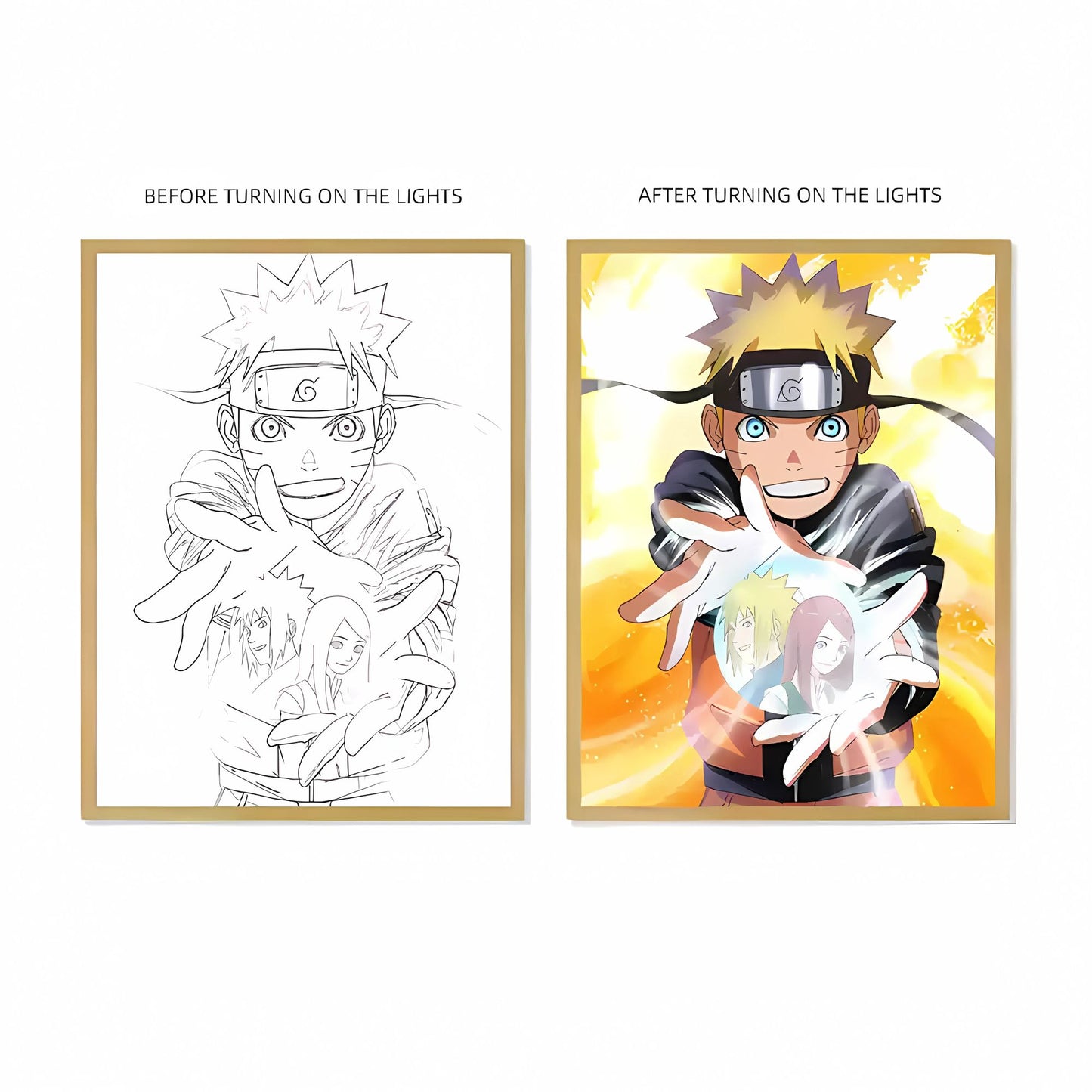 Anime Light Painting |Naruto