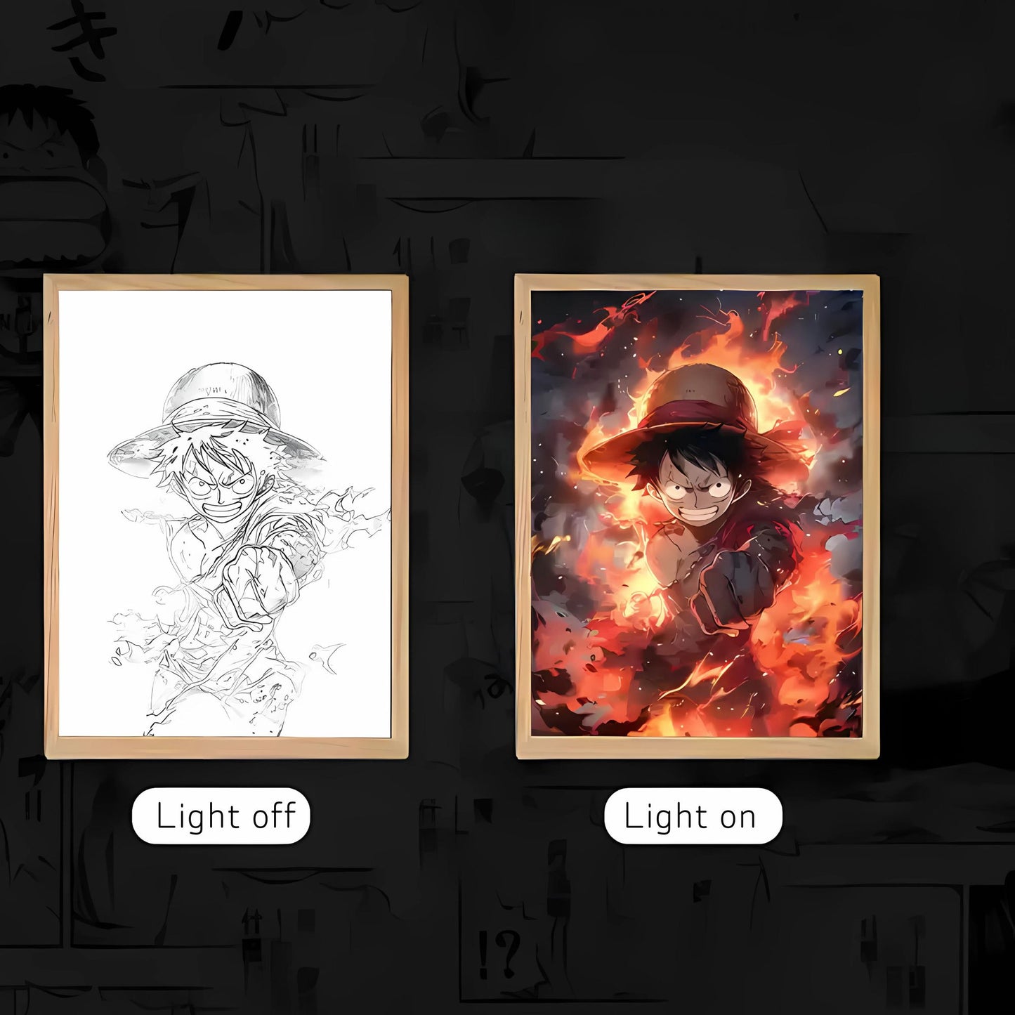 Anime Light Painting ｜One Piece